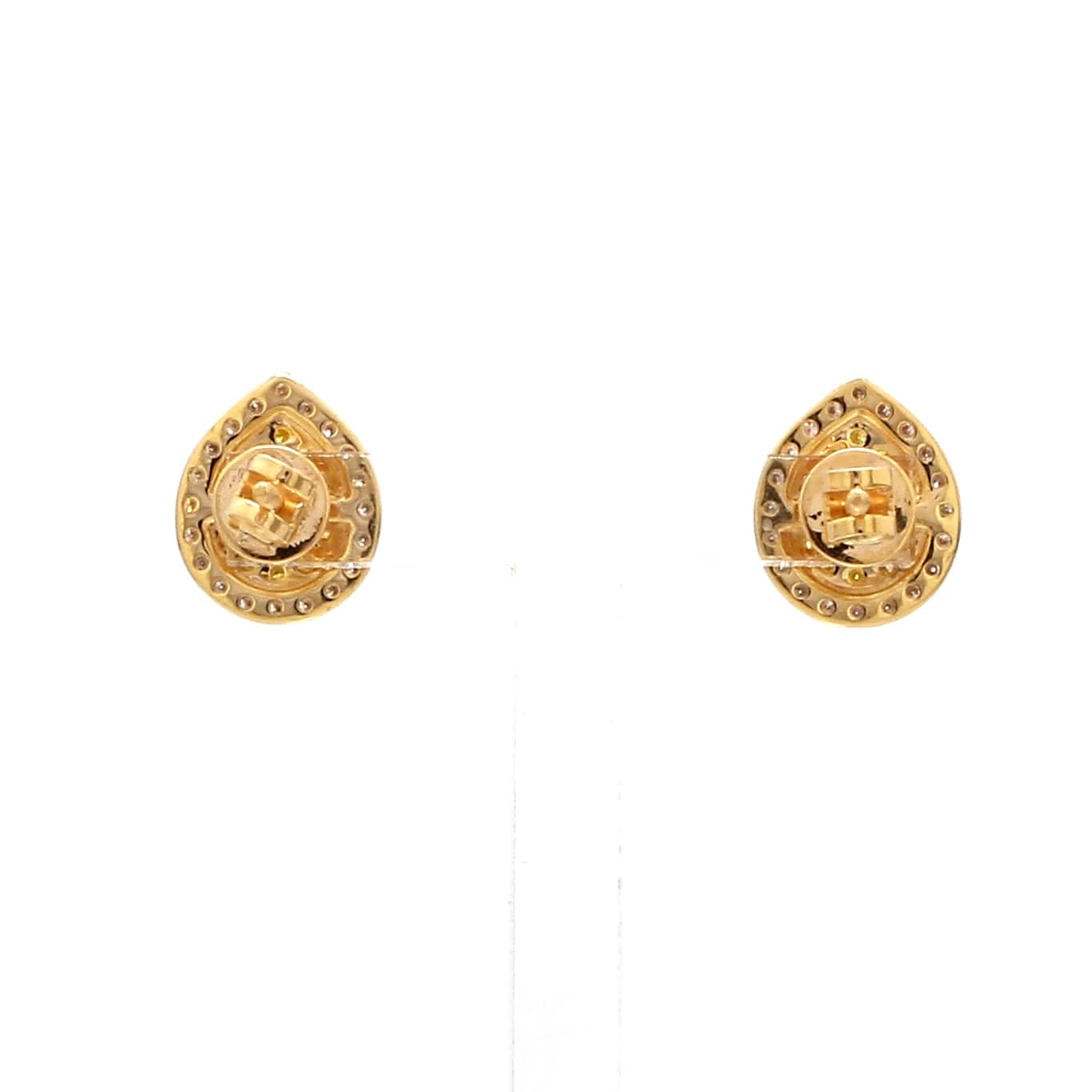Jhumki Gold Fancy Earrings, Size: 1 Inches To 1.5 Inches Plus at Rs  30000/pair in Hyderabad